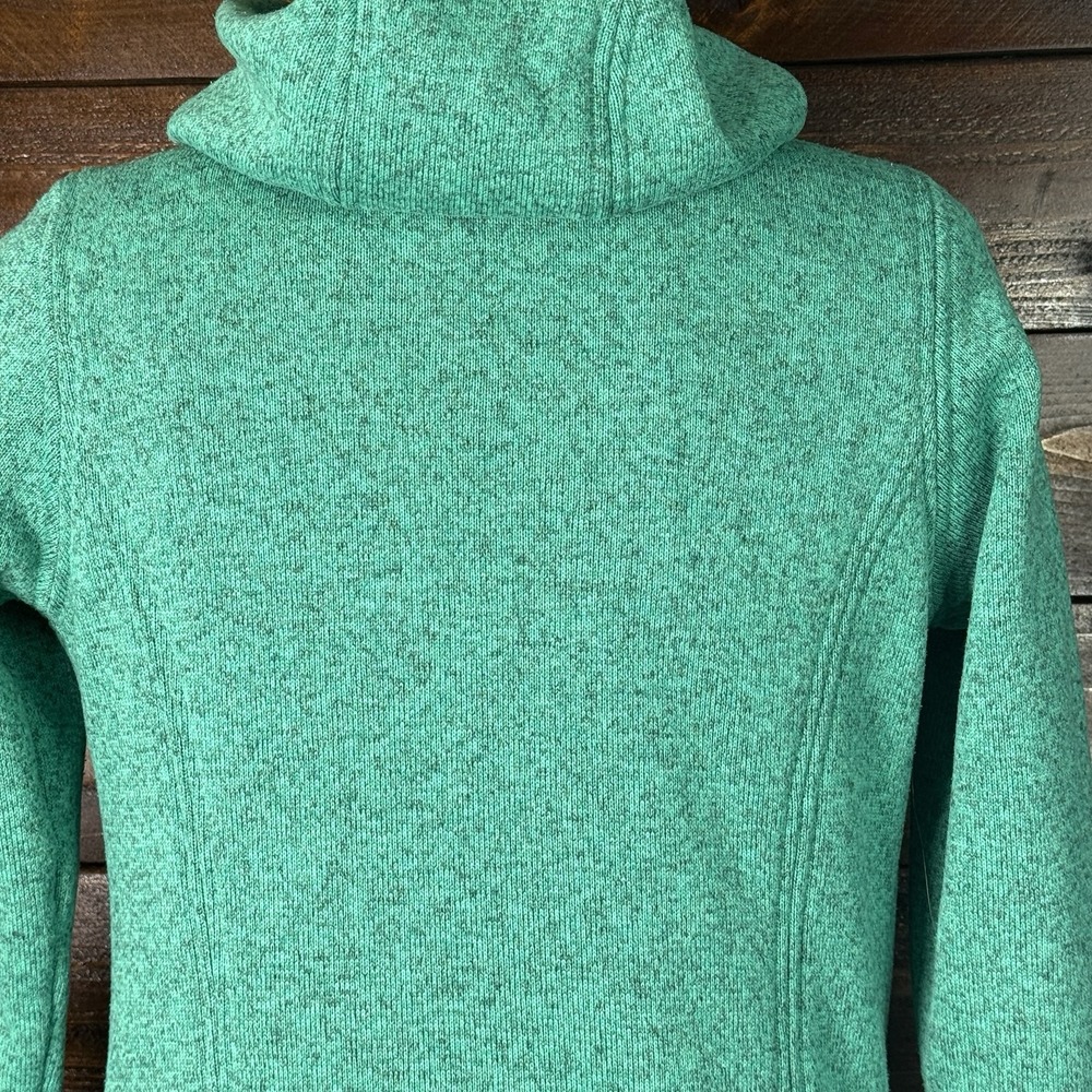 Marmot Norhiem Sweater Knit Fleece Jacket Women's Med Gorpcore Heather Green - Picture 9 of 16